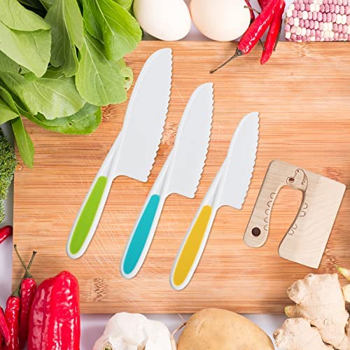 Amazon.com: PUPOUSE 12 Pieces Wooden Kids Kitchen Knife, Kids Knife Set Include Wood Kids Safe Knife