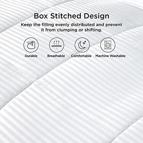 Amazon.com: Bedsure Duvet Insert Cooling Comforters King Size, Lightweight Duvet Insert, Quilted Bed