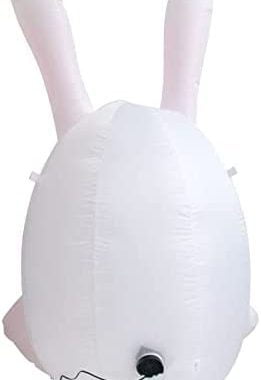 Amazon.com: 4FT Easter Inflatable Bunny Egg Outdoor Decorations, Easter Blow up Bunny Egg Yard Decor