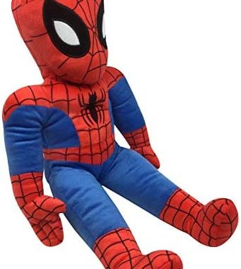 Jay Franco Marvel Super Hero Adventures Toddler Spiderman Plush Stuffed Pillow Buddy - Super Soft Po