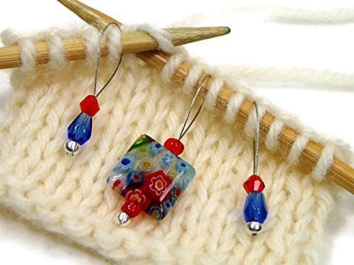 Amazon.com: Turquoise Pearl Handmade Beaded Stitch Markers : Handmade Products