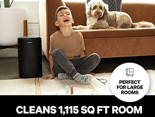 PuroAir HEPA 14 Air Purifier for Home Large Room - Covers 1,115 Sq Ft - Hospital-Grade Air Filter -