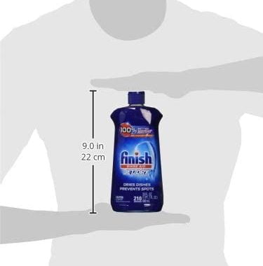 Amazon.com: Finish Jet-Dry Rinse Aid, Dishwasher Rinse and Drying Agent, 23 fl oz, Packaging may var