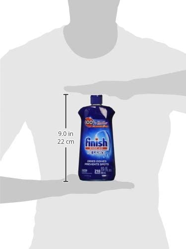 Amazon.com: Finish Jet-Dry Rinse Aid, Dishwasher Rinse and Drying Agent, 23 fl oz, Packaging may var