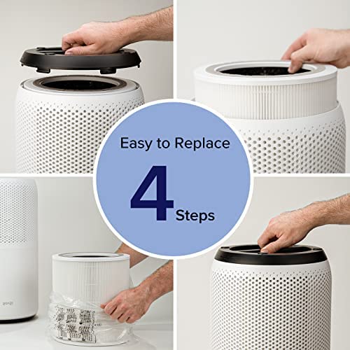 LEVOIT Core 400S Air Purifier Replacement Filter, H13 True HEPA, Core400S-RF, 1Pack, White
