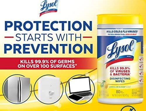 Amazon.com: Lysol Disinfectant Wipes, Multi-Surface Antibacterial Cleaning Wipes, For Disinfecting a