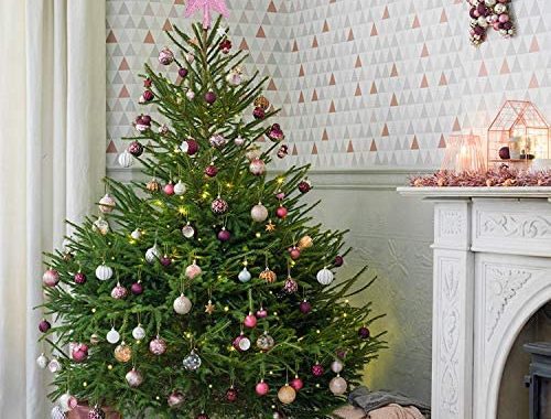 Amazon.com: Artiflr 10Inch Christmas Tree Topper, Star Tree Topper Glittered Christmas Tree Decorati