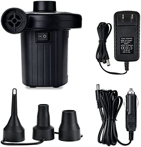 Amazon.com: Jasonwell Electric Air Pump Portable Quick-Fill AC DC Inflator Deflator Pump for Air Mat