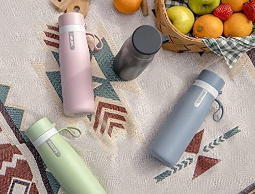 Amazon.com: Philips Water GoZero Everyday Insulated Stainless Steel Water Bottle with Philips Everyd