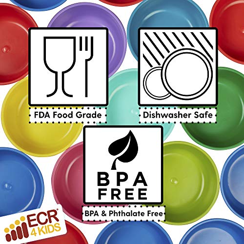 Amazon.com: ECR4Kids-ELR-18104 My First Meal Pal Toddler Forks, BPA-Free and Dishwasher Safe Utensil