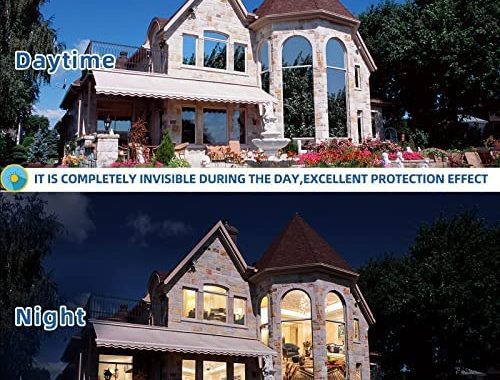 Heat Control Window Film, Window Tint Sun Blocking Blackout and UV Protection, one-Way Privacy Mirro