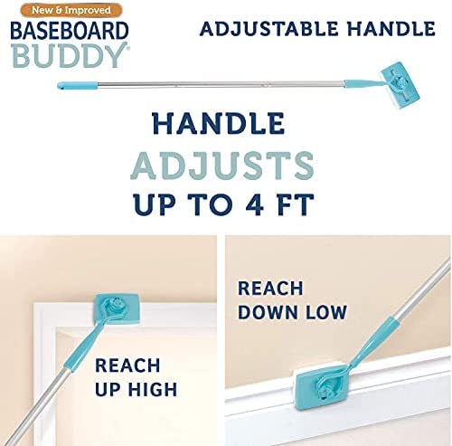 Amazon.com: Baseboard Buddy – Baseboard & Molding Cleaning Tool! Includes 1 Baseboard Buddy and