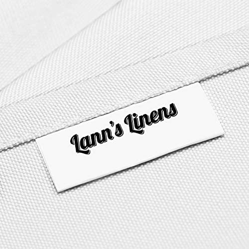 Lann's Linens - 90" x 132" Premium Tablecloth for Wedding / Banquet / Restaurant - Rectangular Polye