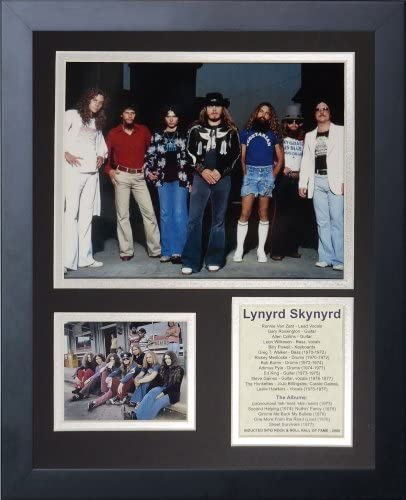 Amazon.com: Legends Never Die Lynyrd Skynyrd Framed Photo Collage, 11 by 14-Inch : Home & Kitche