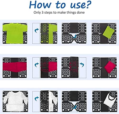 Amazon.com: BoxLegend V3 Shirt Folding Board t Shirts Clothes Folder Durable Plastic Laundry folders