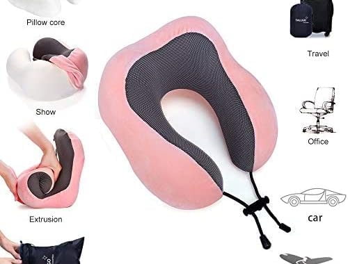 Amazon.com: Travel Pillow, Best Memory Foam Neck Pillow Head Support Soft Pillow for Sleeping Rest,