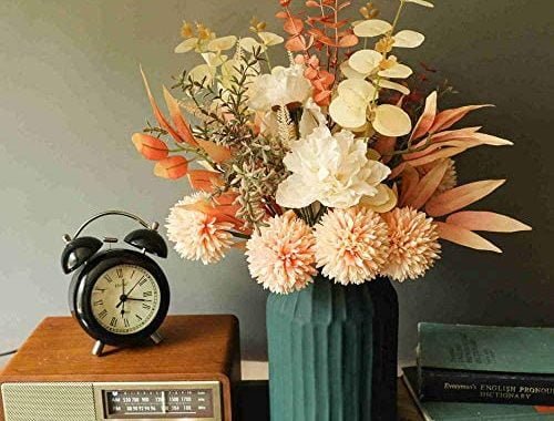 Amazon.com: KIRIFLY Artificial Fake Flowers Plants Silk Flower Arrangements Wedding Bouquets Decorat