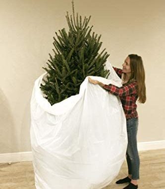 Amazon.com: Jumbo Christmas Tree Removal Storage and Disposal Bag for Trees Up to 9 Foot Six Inches