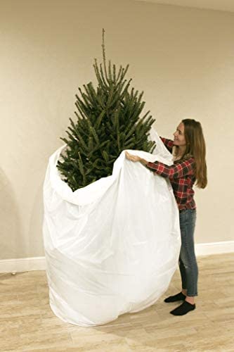 Amazon.com: Jumbo Christmas Tree Removal Storage and Disposal Bag for Trees Up to 9 Foot Six Inches