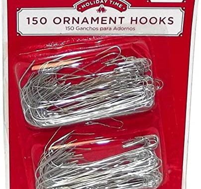 Amazon.com: Holiday Time 150 Ornament Hooks : Home & Kitchen