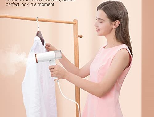 Steamer for Clothes Foldable Handheld Clothing Wrinkles Remover for Garments,110V,20 Second Fast Hea