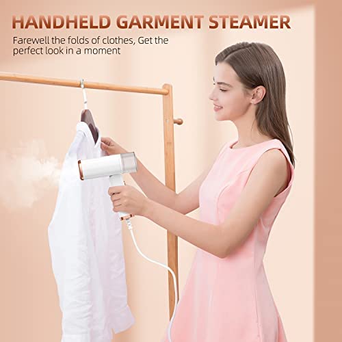 Steamer for Clothes Foldable Handheld Clothing Wrinkles Remover for Garments,110V,20 Second Fast Hea