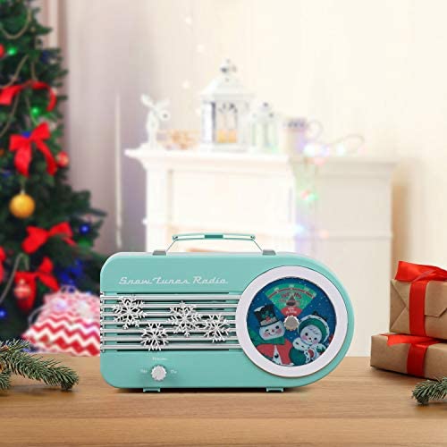 Amazon.com: Mr. Christmas Vintage North Pole Radio Holiday Jukebox Christmas Decoration Music Box, 1