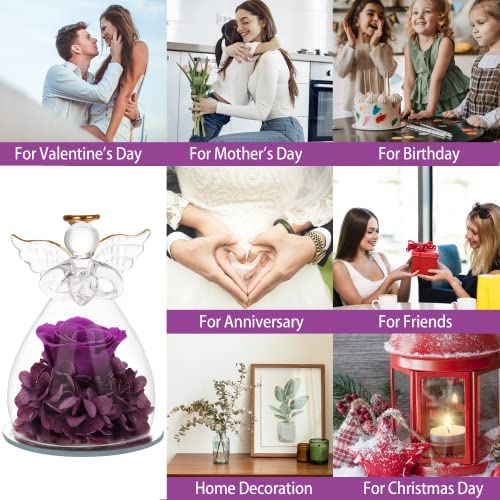 Amazon.com: Sacredyna Mom Gifts for Mothers Day Rose Flower Gifts for Women, Preserved Rose Birthday
