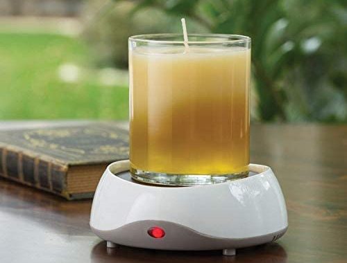 Amazon.com: CANDLE WARMERS ETC. Auto Shutoff Candle Warmer, White : Home & Kitchen