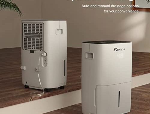 35-Pint Dehumidifier for Basement and Large Room - 2000 Sq. Ft. Quiet Dehumidifier for Medium to Lar
