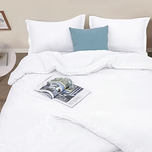 Amazon.com: PHF Ultra Soft Comforter Sets Queen-7 Pieces Bed in A Bag Comforter & Sheet Set-Comf