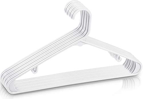 Amazon.com: Utopia Home Plastic Hangers 30 Pack - Clothes Hanger with Hooks - Durable & Space Sa