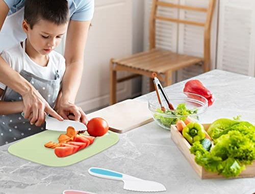 Amazon.com: HOTEC Kids Baking Cooking Supplies Set Nylon Children's Kitchen knives BPA Free Cuttting