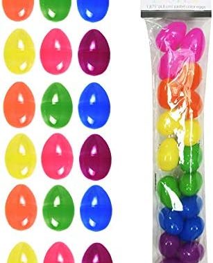 Brite Star Easter Eggs, 18 Count 1.875 inch, Bright