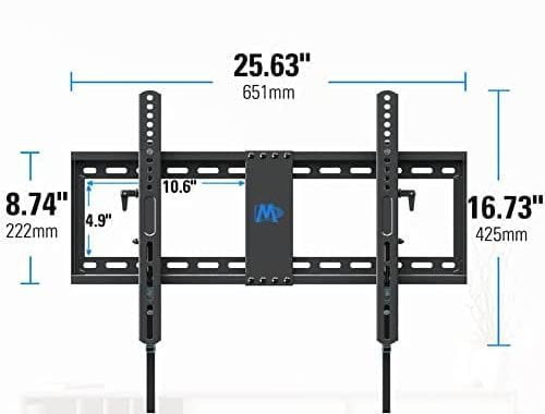 Amazon.com: Mounting Dream Advanced Tilt TV Wall Mount for Most 42-90 Inch TVs, Premium Wall Mount T