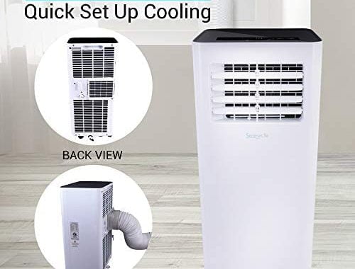 Amazon.com: SereneLife Compact Freestanding Portable Air Conditioner - 10,000 BTU Indoor Free Standi