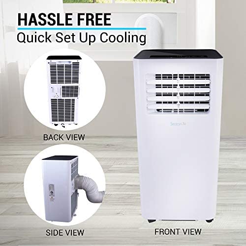 Amazon.com: SereneLife Compact Freestanding Portable Air Conditioner - 10,000 BTU Indoor Free Standi
