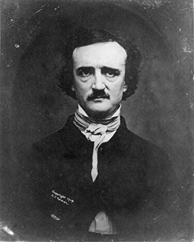 Amazon.com: Edgar Allan Poe Photograph - Historical Artwork from 1904 - (4" x 6") - Gloss: Photograp