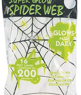 Amazon.com: Glow in the Dark Spider Webs Standard : Toys & Games