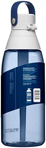 Amazon.com: Brita Insulated Filtered Water Bottle with Straw, Reusable, BPA Free Plastic, Night Sky,