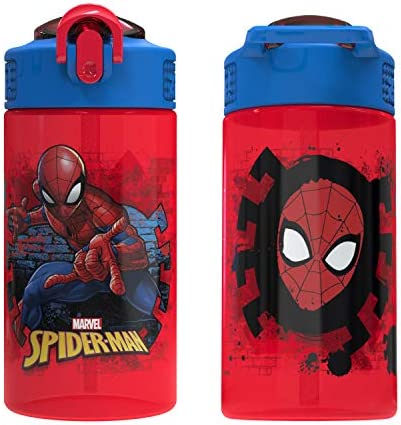 Amazon.com: Zak Designs Marvel SpiderMan Kids Spout Cover and Built-in Carrying Loop Made of Plastic