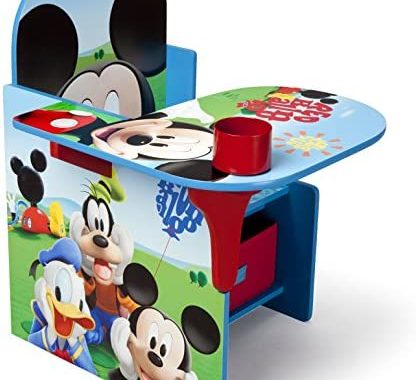 Amazon.com: Delta Children Chair Desk With Storage Bin, Disney Mickey Mouse : Home & Kitchen