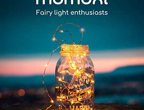 MUMUXI LED Fairy Lights Battery Operated String Lights [20 Pack], 3.3ft 20 Mini LED Lights Battery P