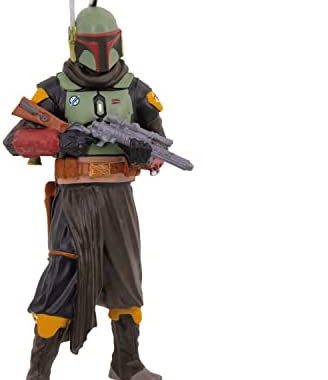 Hallmark Star Wars: The Book of Boba Fett Christmas Ornament, May The 4th Be with You