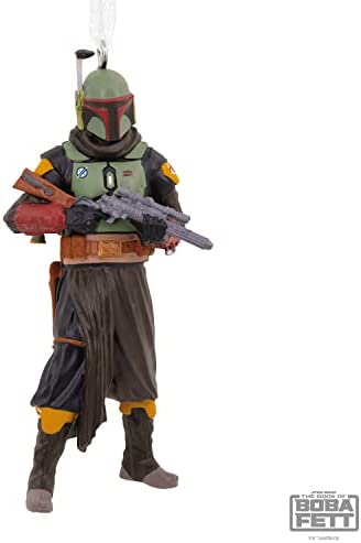Hallmark Star Wars: The Book of Boba Fett Christmas Ornament, May The 4th Be with You
