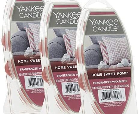 Yankee Candle Home Sweet Home Wax Melts, 3 Packs of 6 (18 Total)