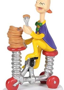 Department 56 Grinch Village Accessories Whoville Pancakes to Go Figurine, 2.75 Inch, Multicolor