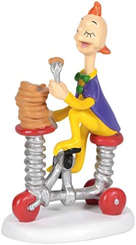 Department 56 Grinch Village Accessories Whoville Pancakes to Go Figurine, 2.75 Inch, Multicolor