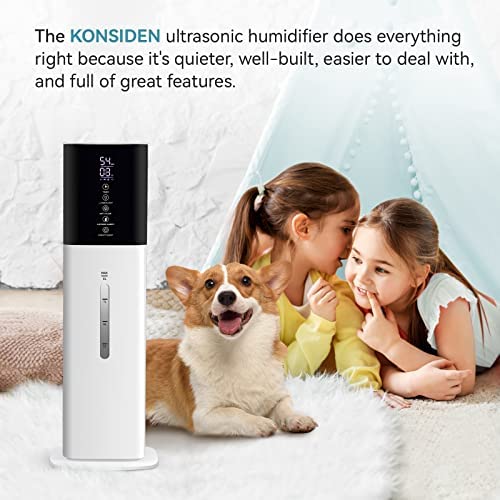 Amazon.com: Humidifiers for Bedroom Large Room, 8L 2.1Gal 36dB Quiet Cool Mist Humidifiers for Baby