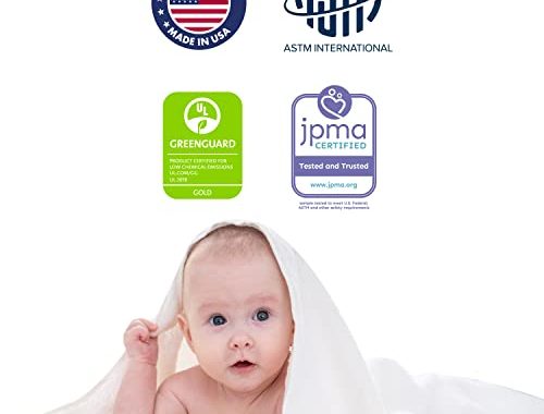 Amazon.com : Dream On Me Honeycomb Orthopedic Firm Fiber Standard Baby Crib Mattress | Greenguard Go